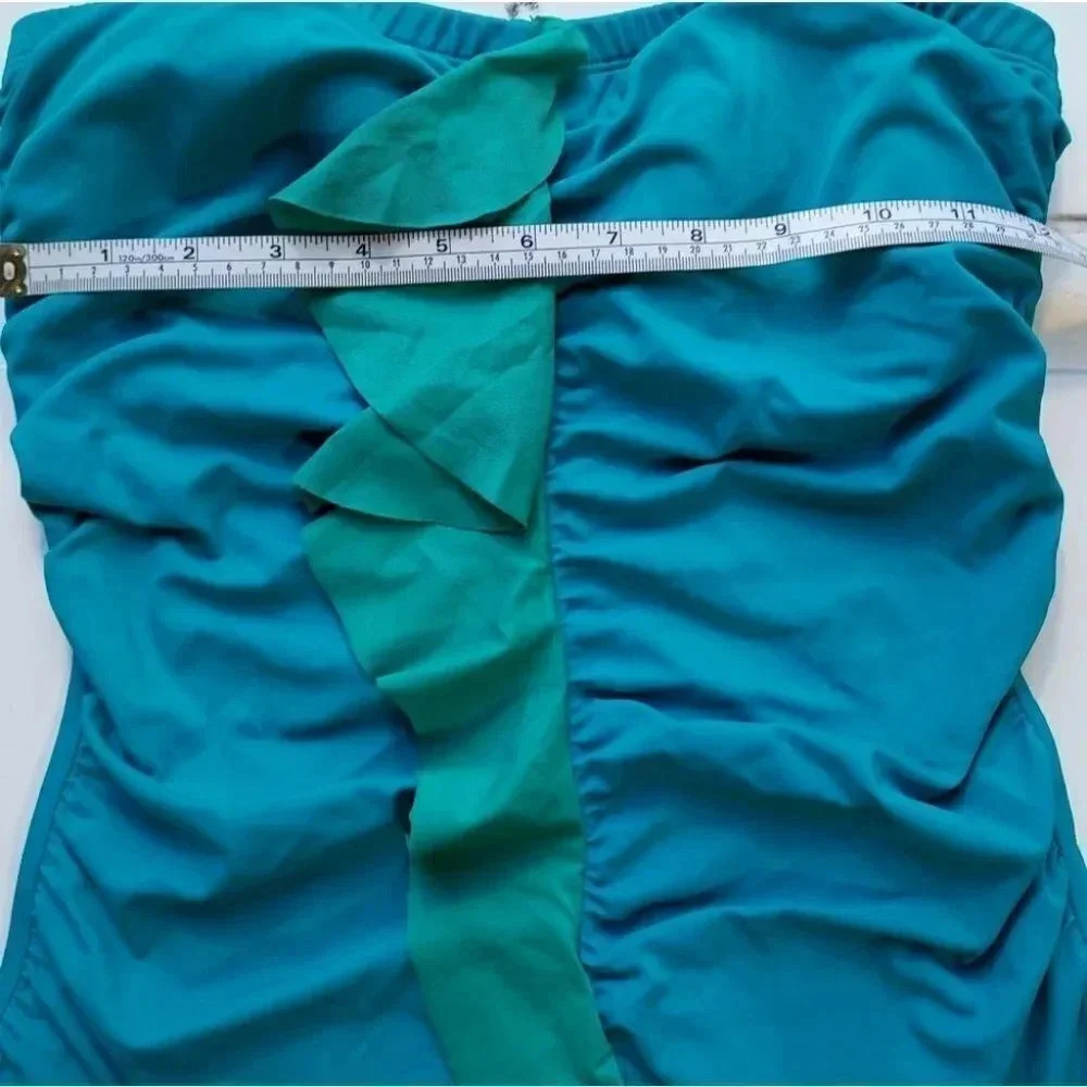 Jantzen Classics Swimwear Blue/Turquoise Bathing suit - Picture 5 of 12
